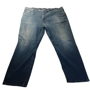 Levi's 559 01559-0059 Mens 50x32 Relaxed Straight Fit Medium Wash Denim Jeans